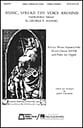 Music, Spread Thy Voice Around SATB choral sheet music cover